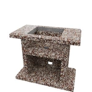 Разделочный стол широкий 800х700х850мм - Зимняя вишня